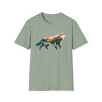 Wolf Nature Landscape T-Shirt