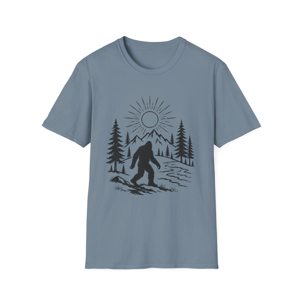 Sasquatch Forest Sunrise T-Shirt