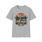 Camp More Worry Less Sunset T-Shirt