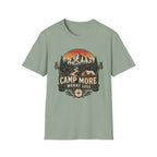 Camp More Worry Less Sunset T-Shirt