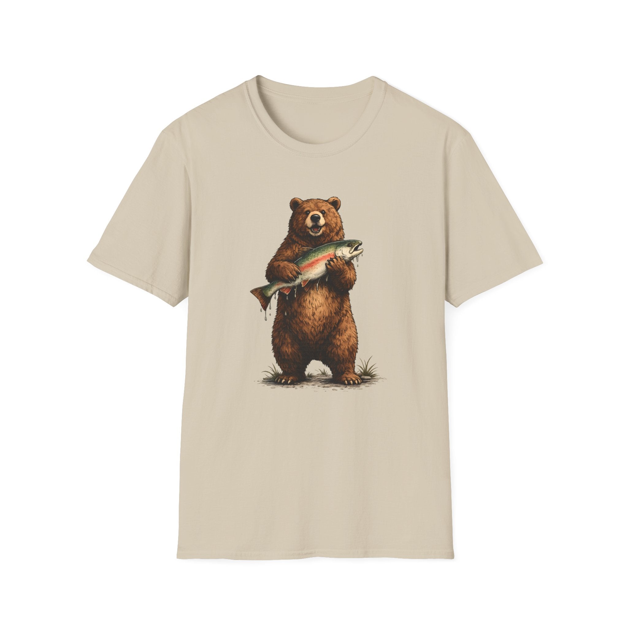 Salmon Bear T-Shirt