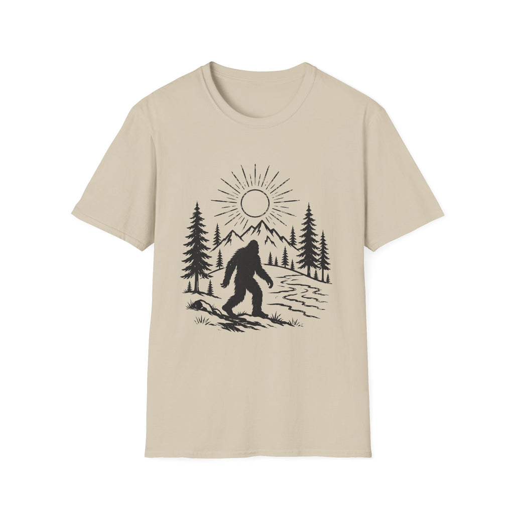 Sasquatch Forest Sunrise T-Shirt