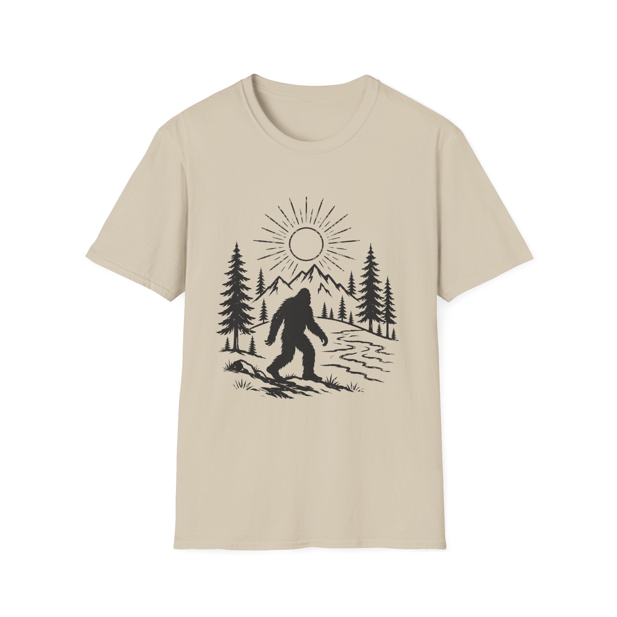 Sasquatch Forest Sunrise T-Shirt
