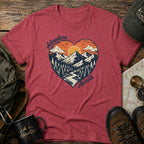 Adventure Awaits Heart T-Shirt