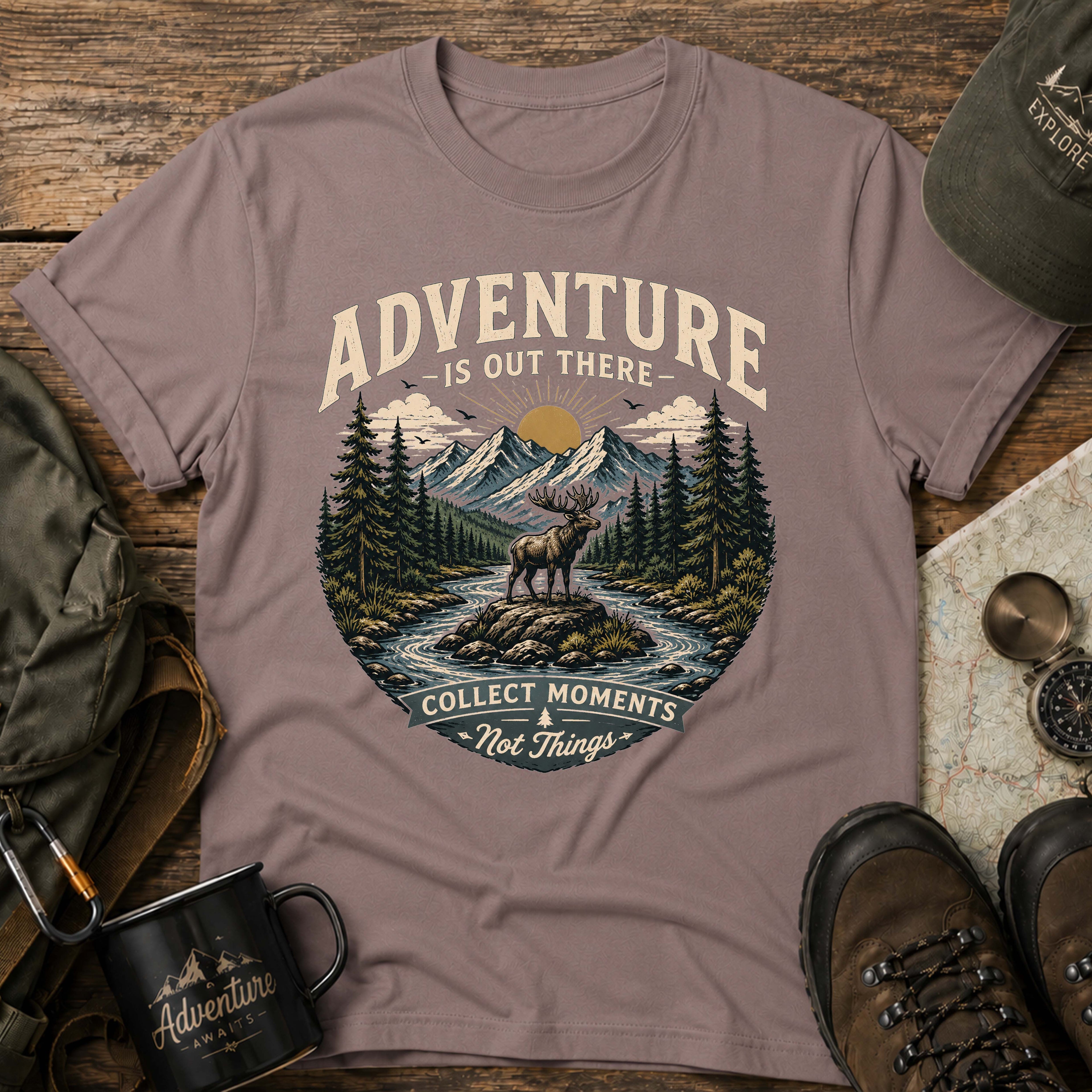 Adventure Is Out There T-Shirt
