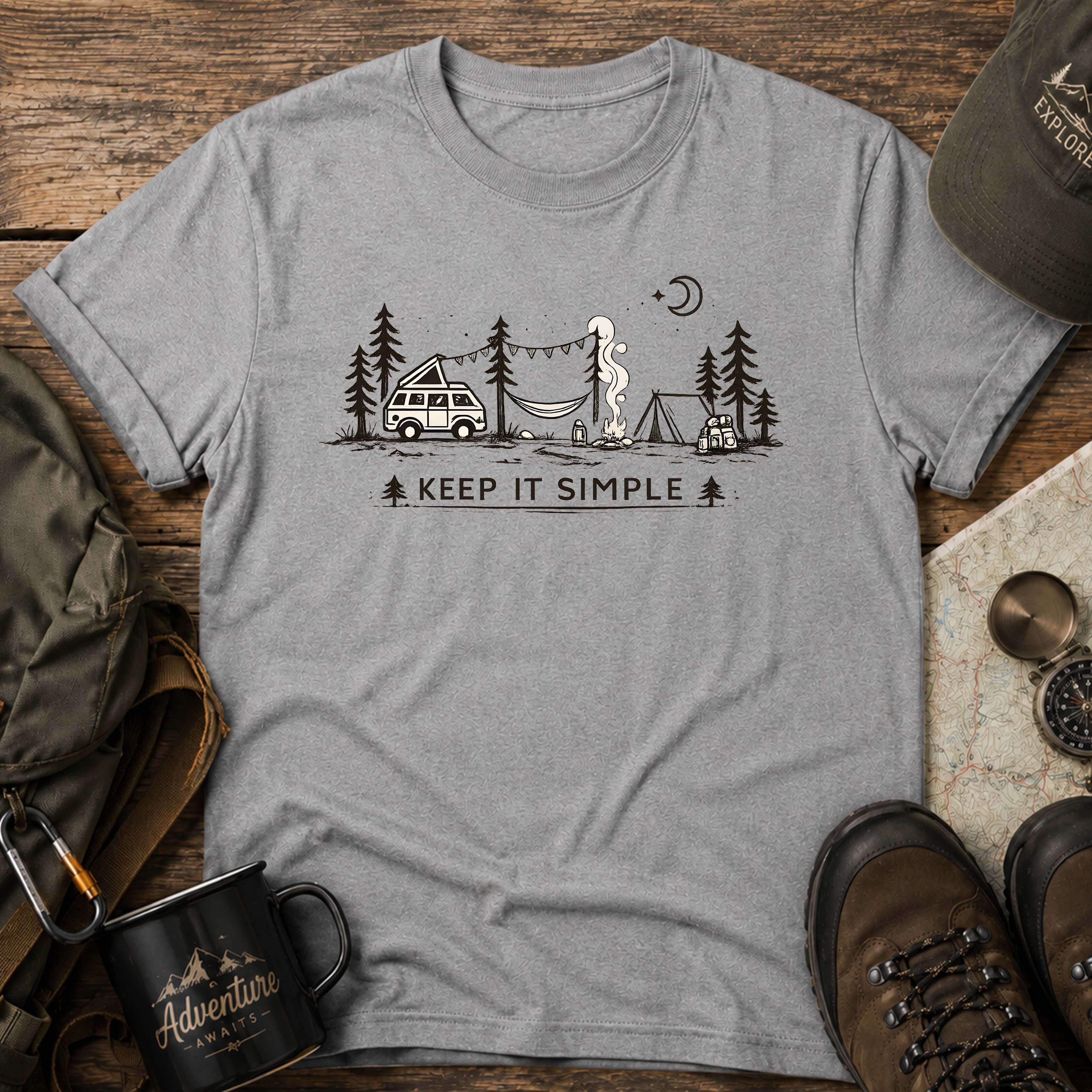 Keep It Simple Camp T-Shirt