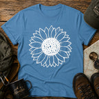 Minimal Sunflower T-Shirt