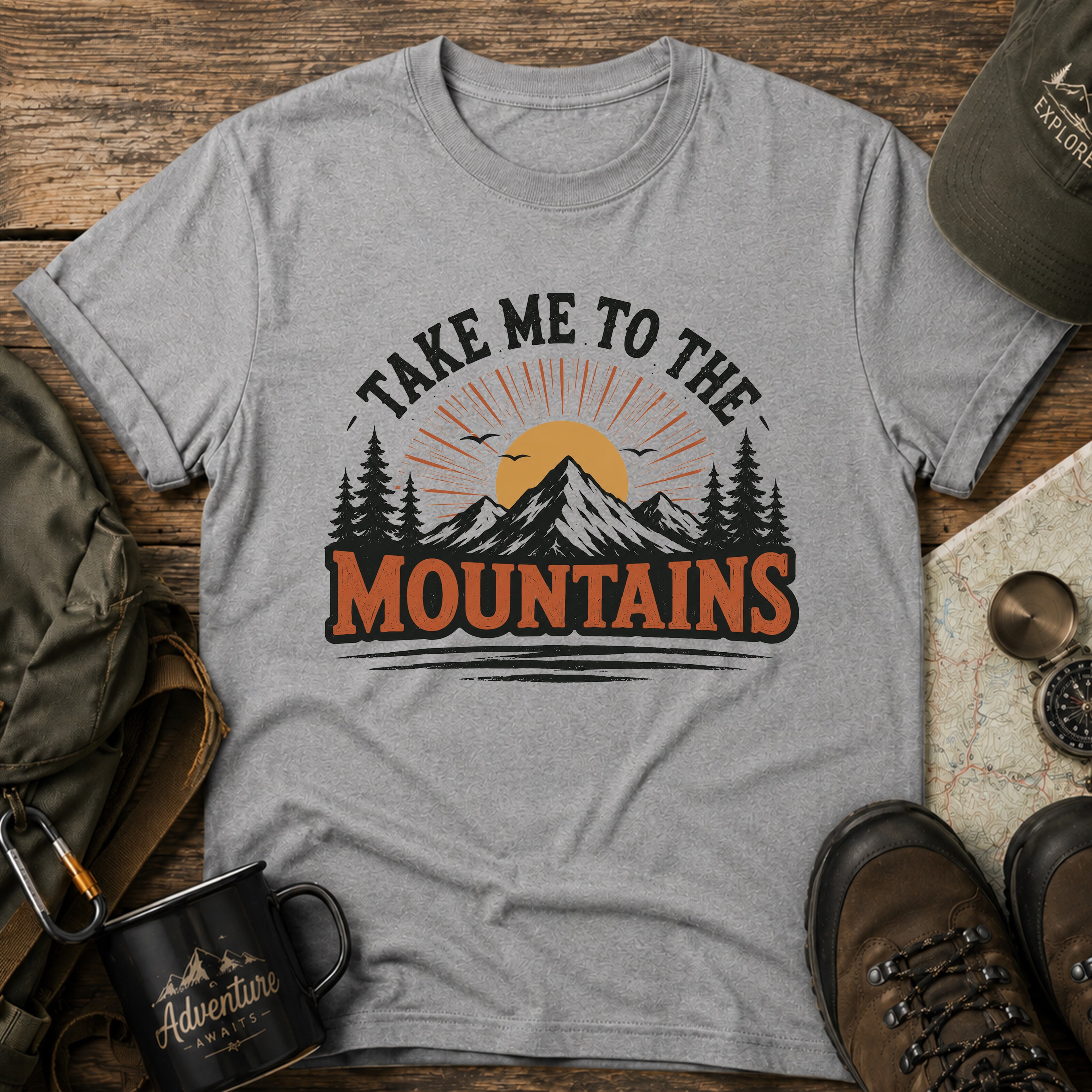 Take Me To The Mountains T-Shirt