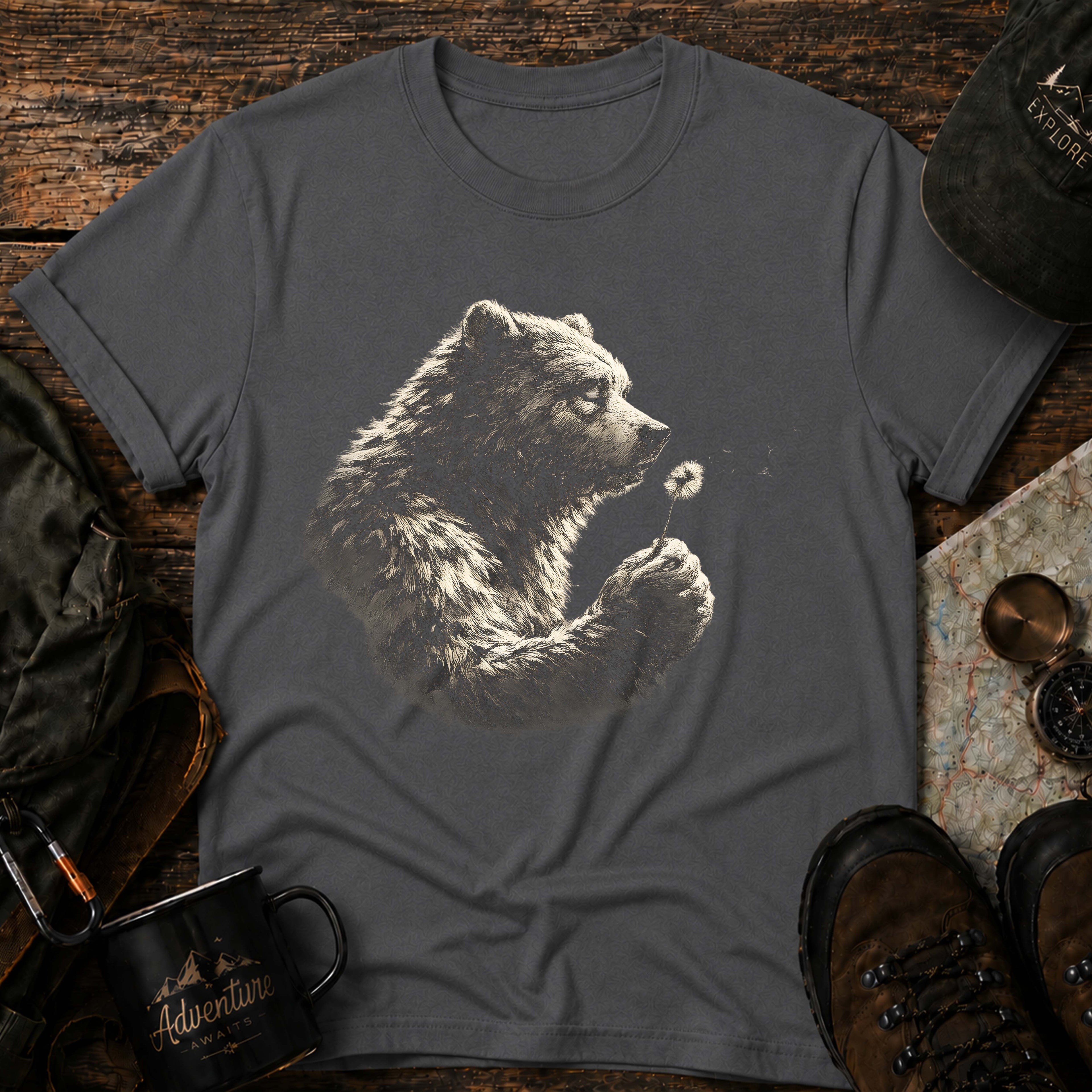 Bear Dandelion T-Shirt