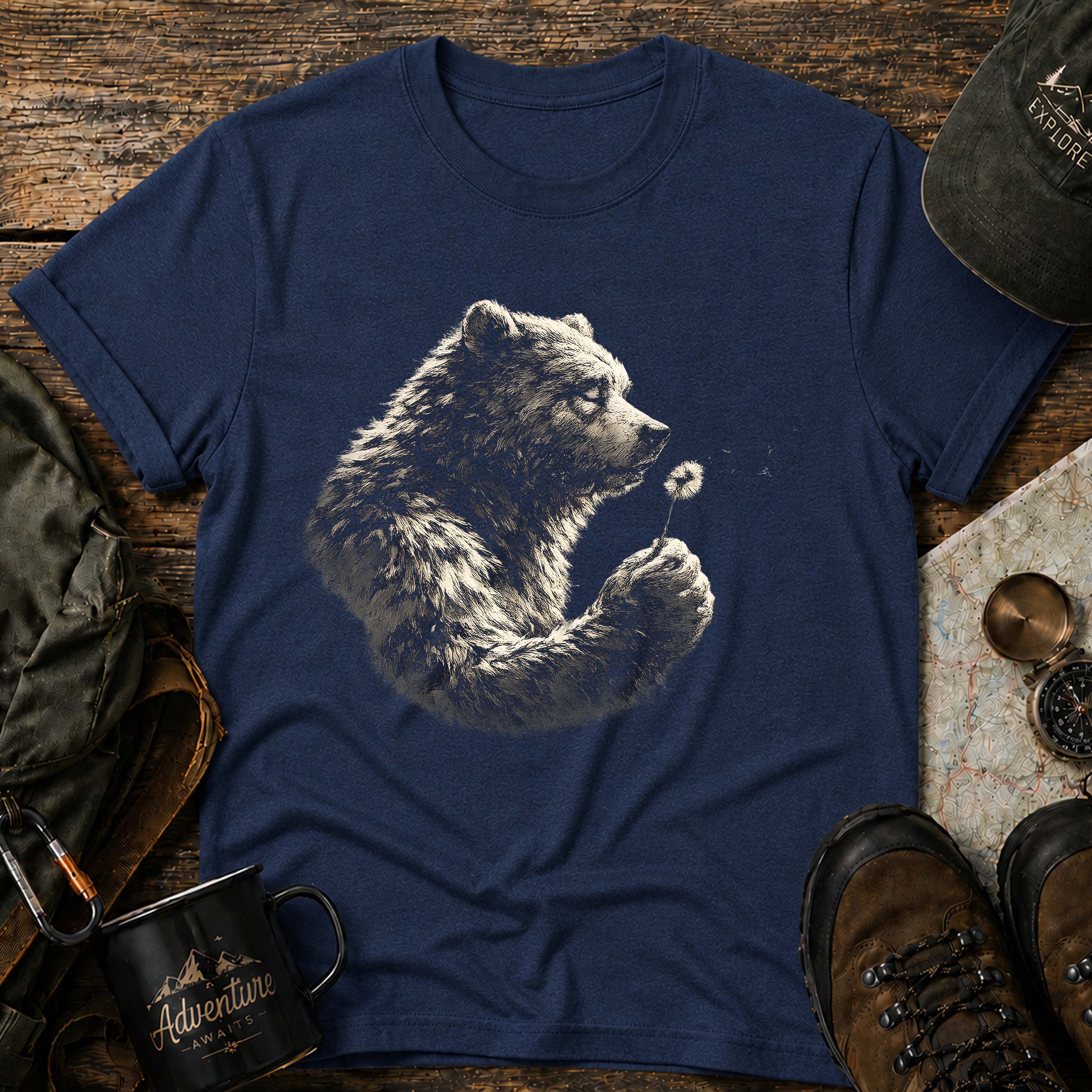 Bear Dandelion T-Shirt