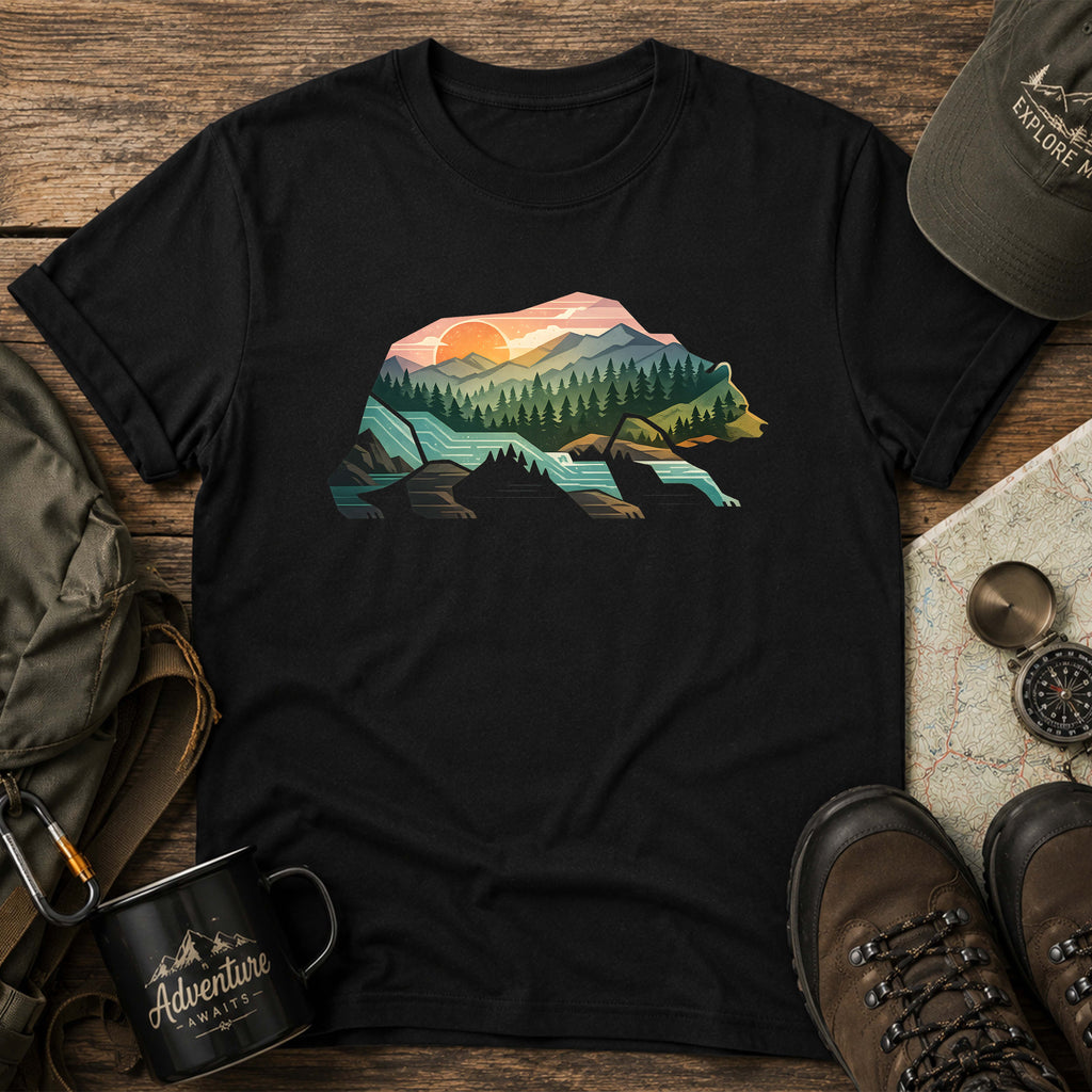 Bear Landscape T-Shirt