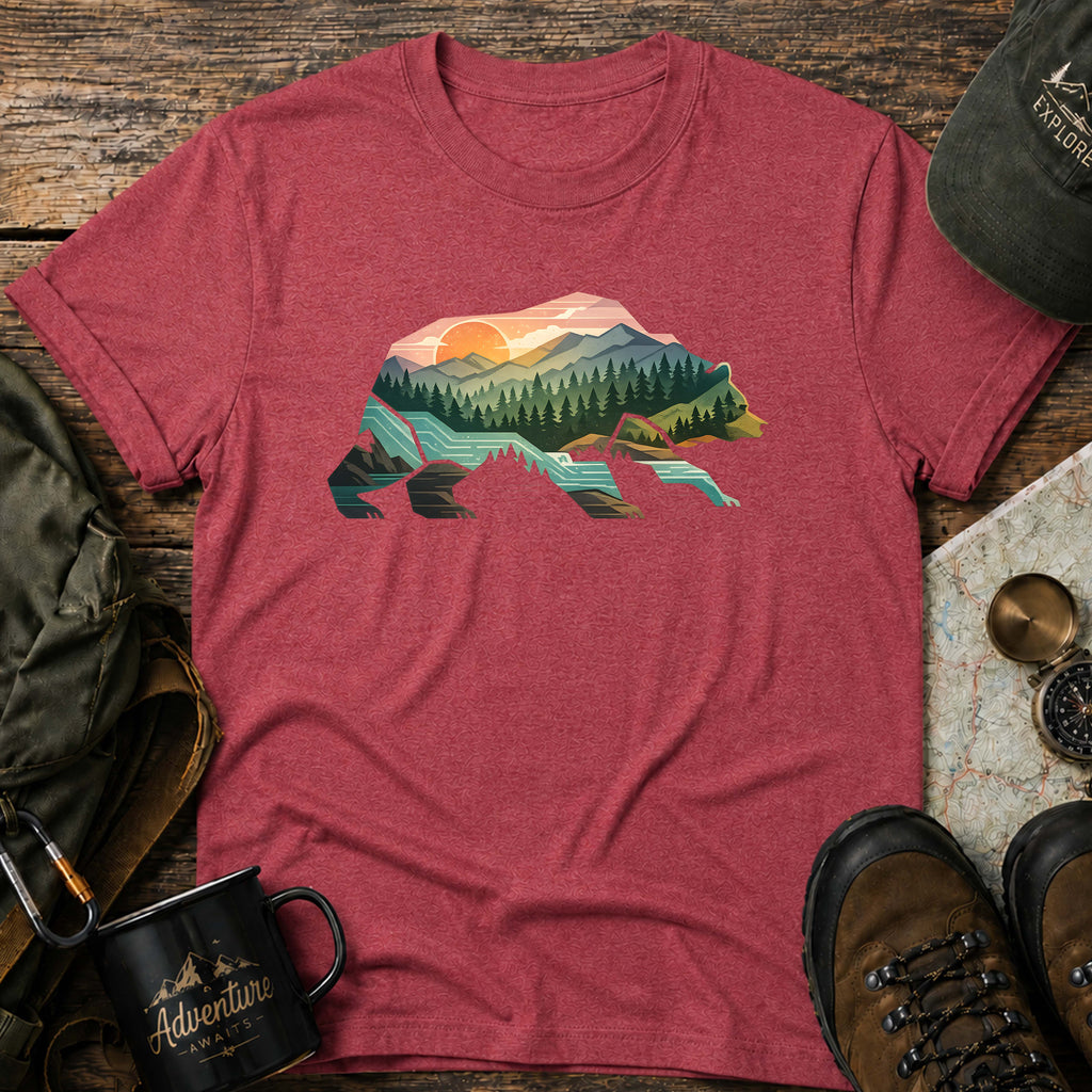Bear Landscape T-Shirt