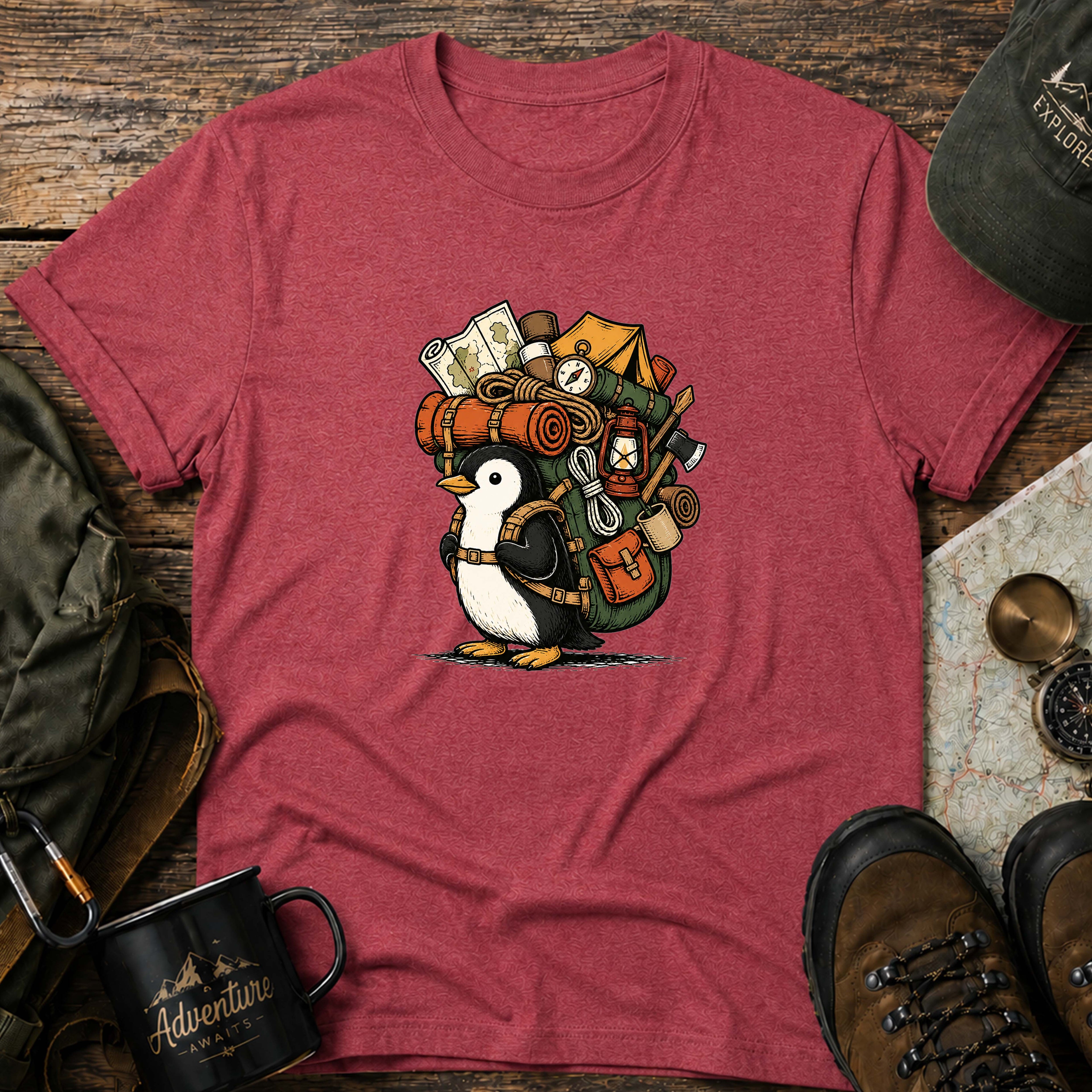 Camp Ready Penguin T-Shirt