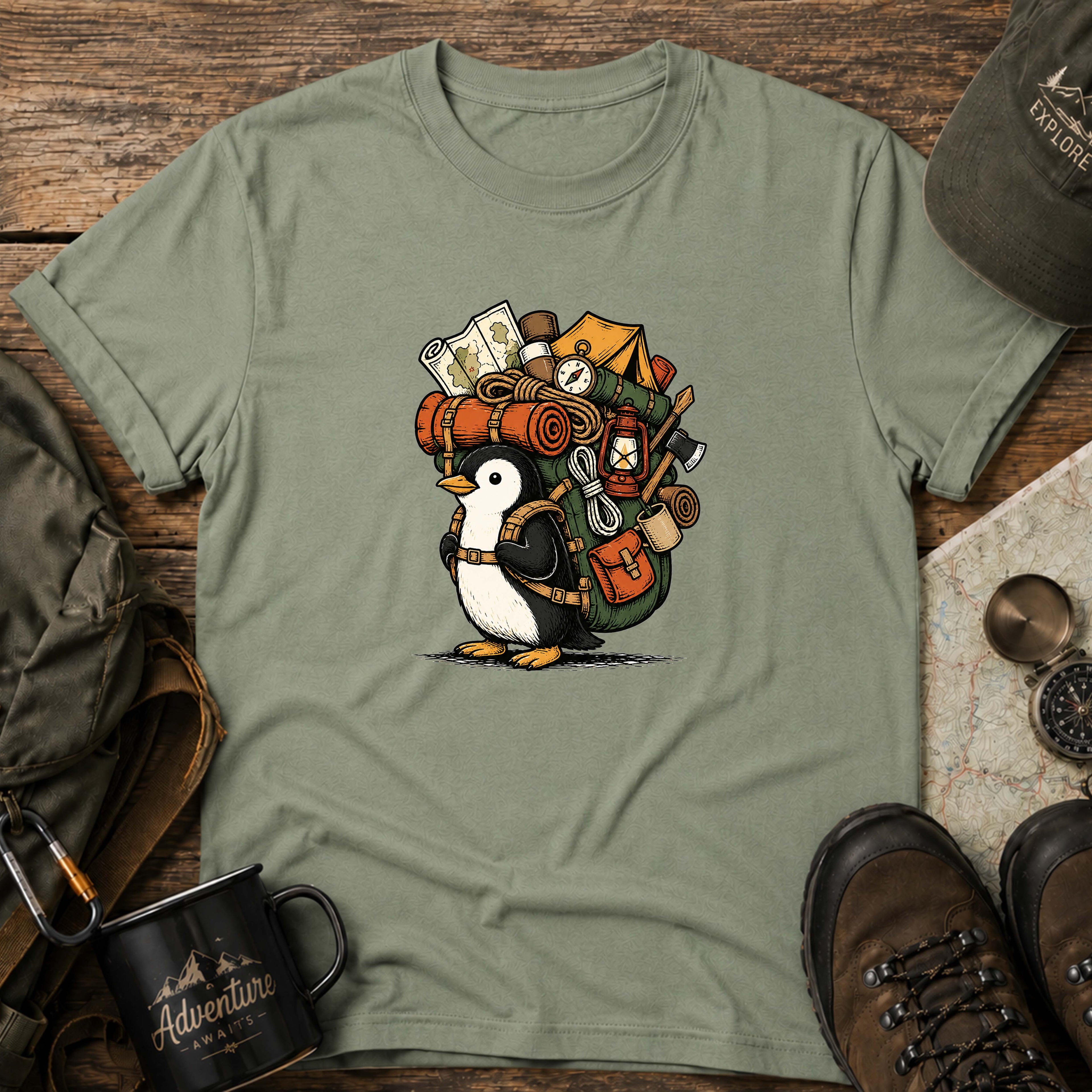 Camp Ready Penguin T-Shirt