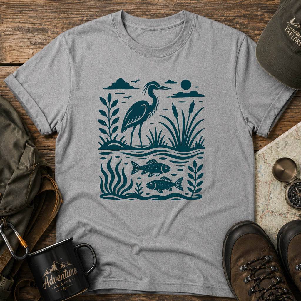 Heron Wetlands T-Shirt
