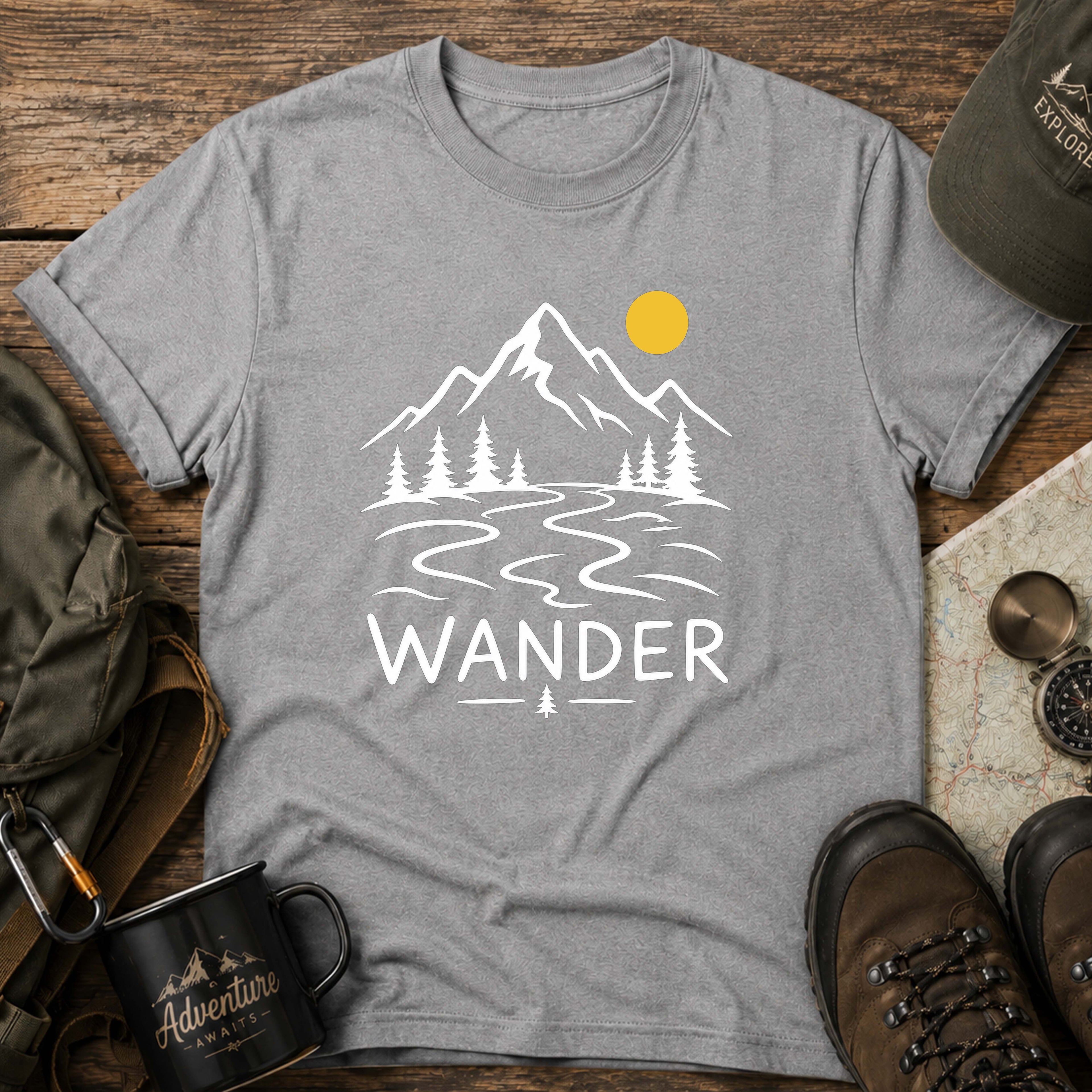 LINE WANDER T-Shirt