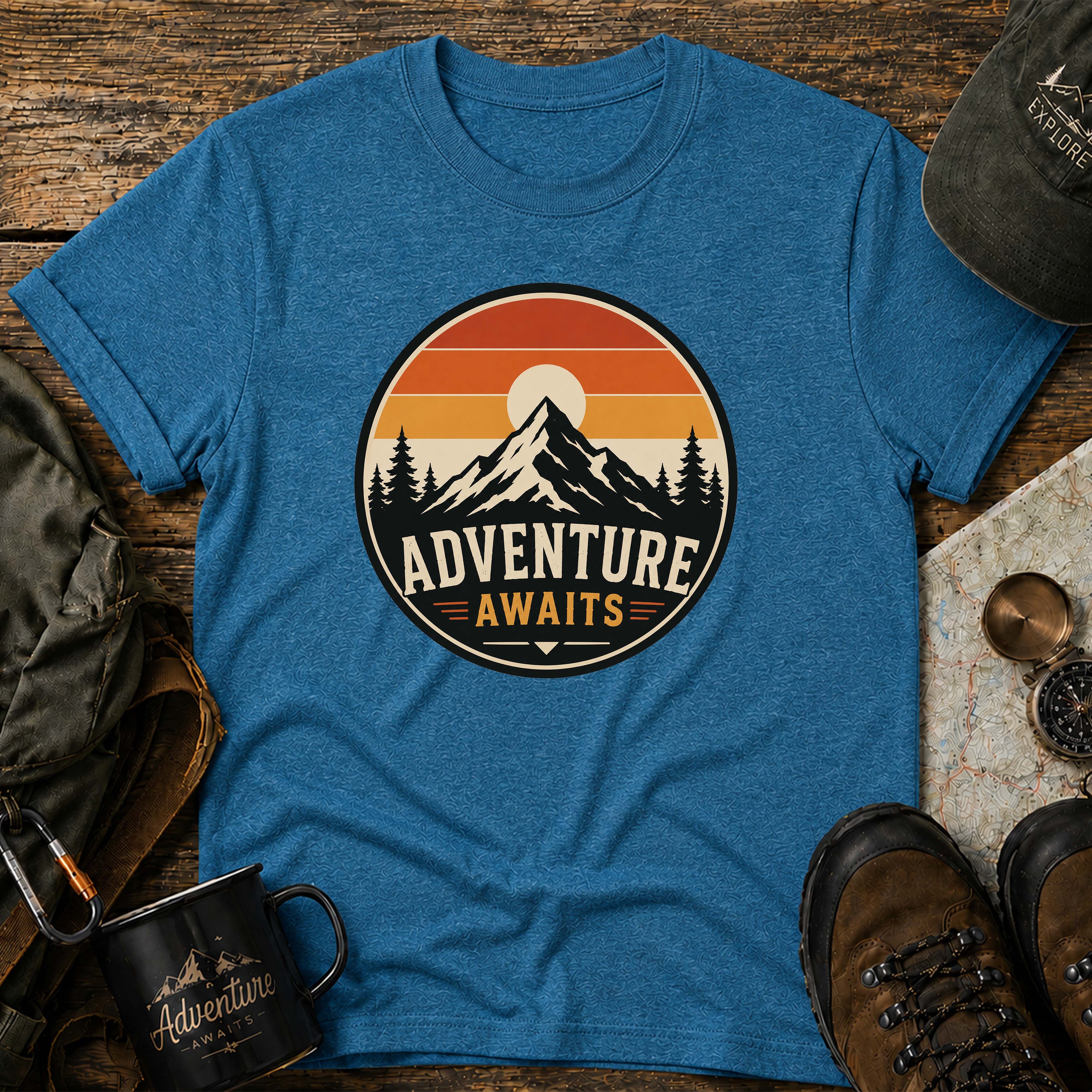Retro Adventure Awaits T-Shirt