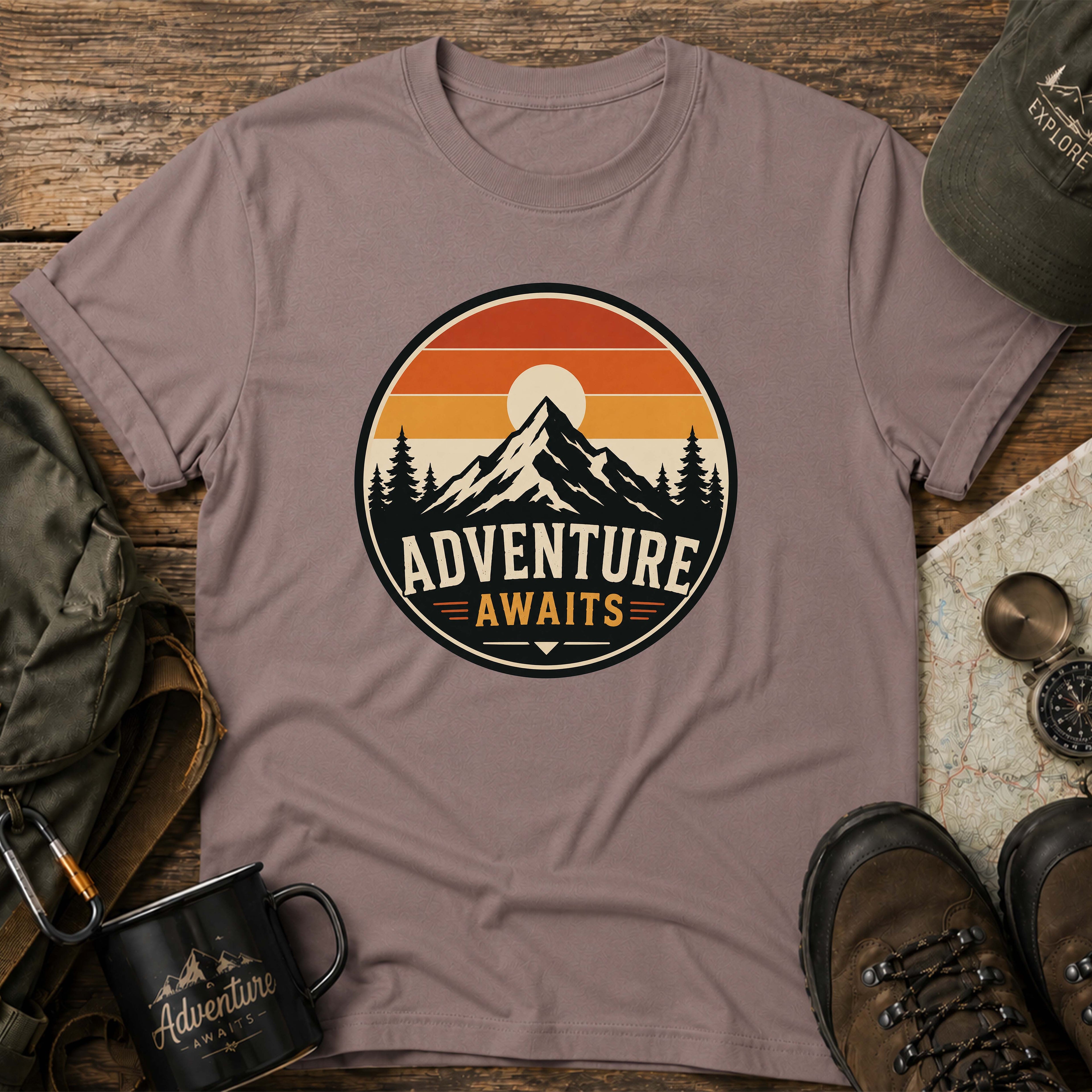 Retro Adventure Awaits T-Shirt