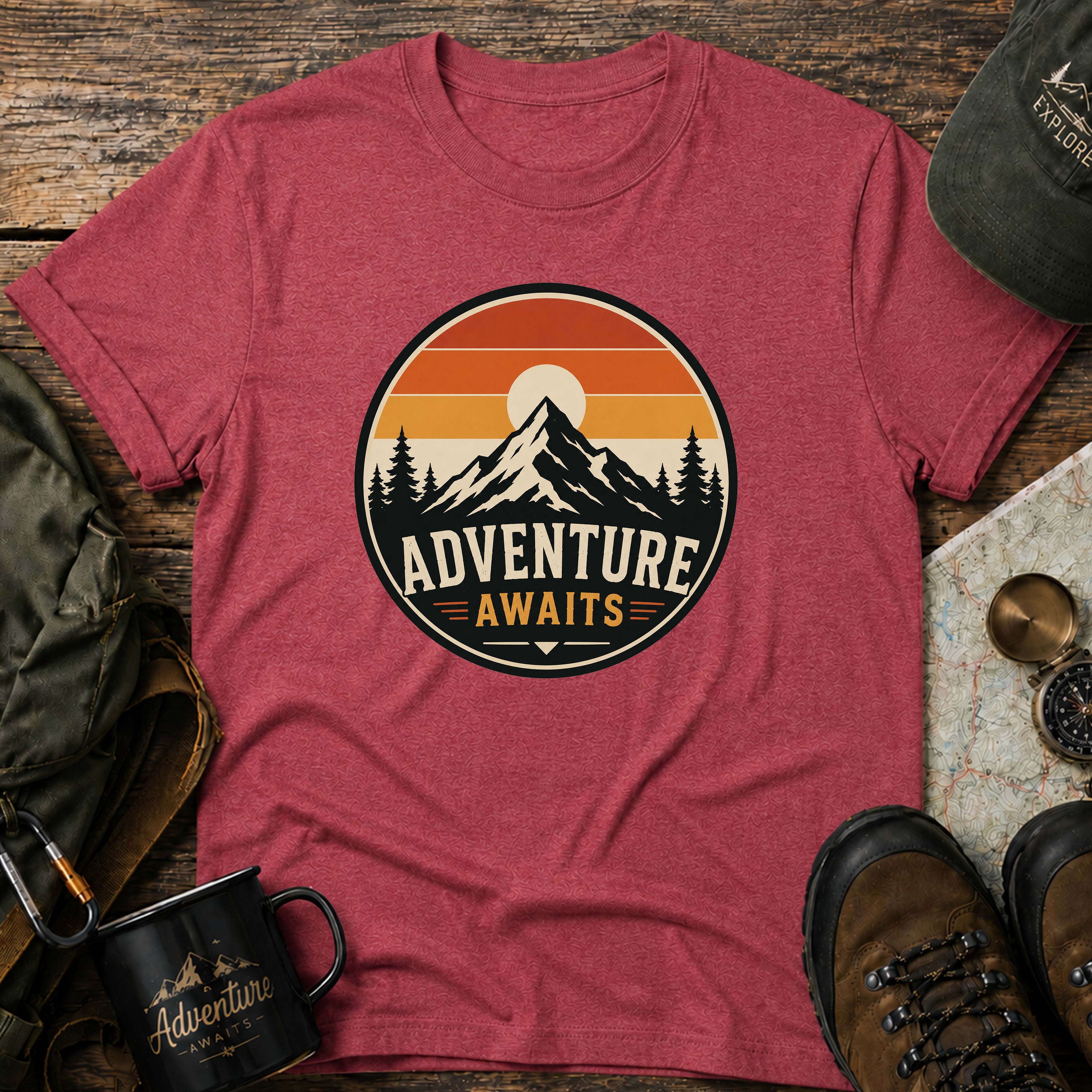 Retro Adventure Awaits T-Shirt