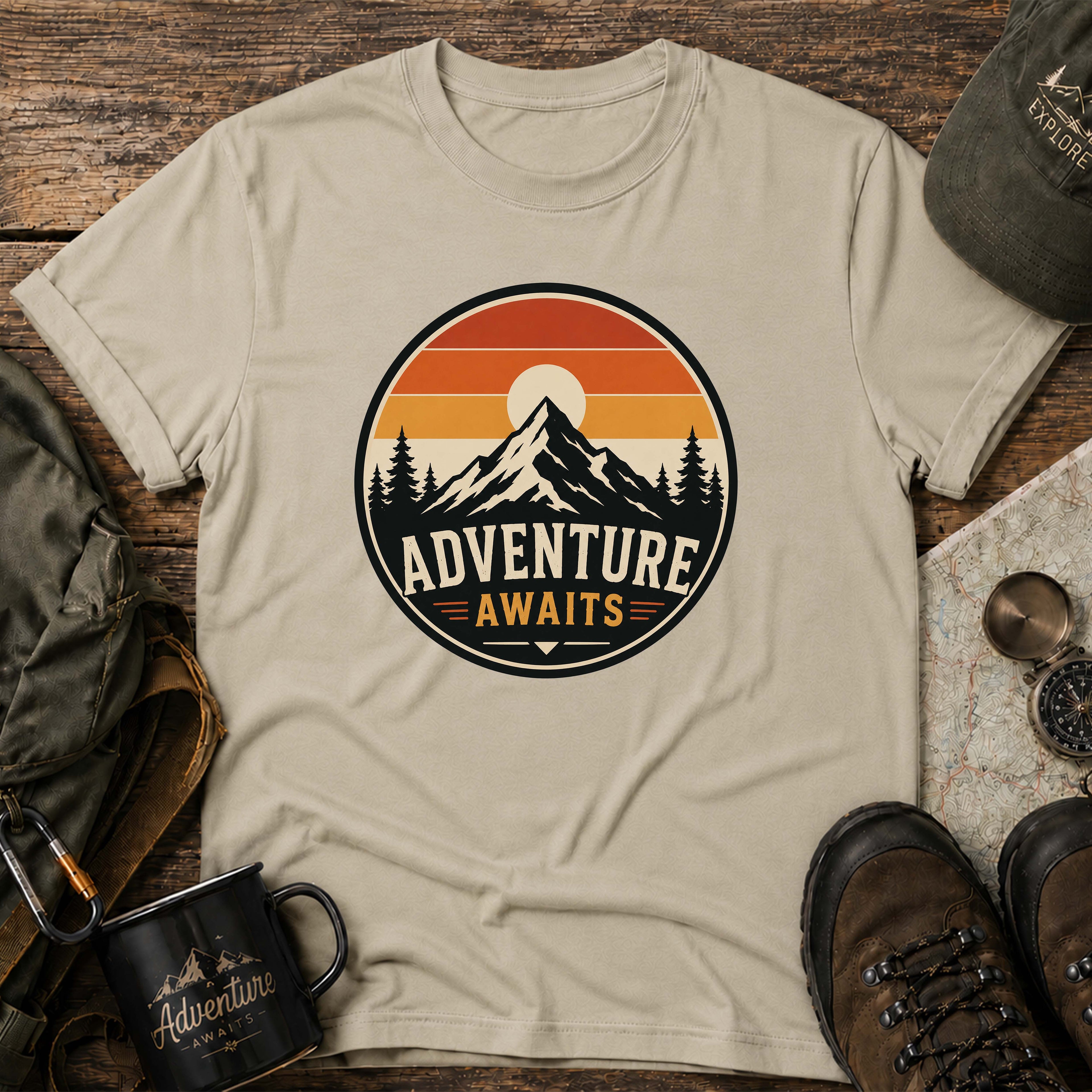 Retro Adventure Awaits T-Shirt