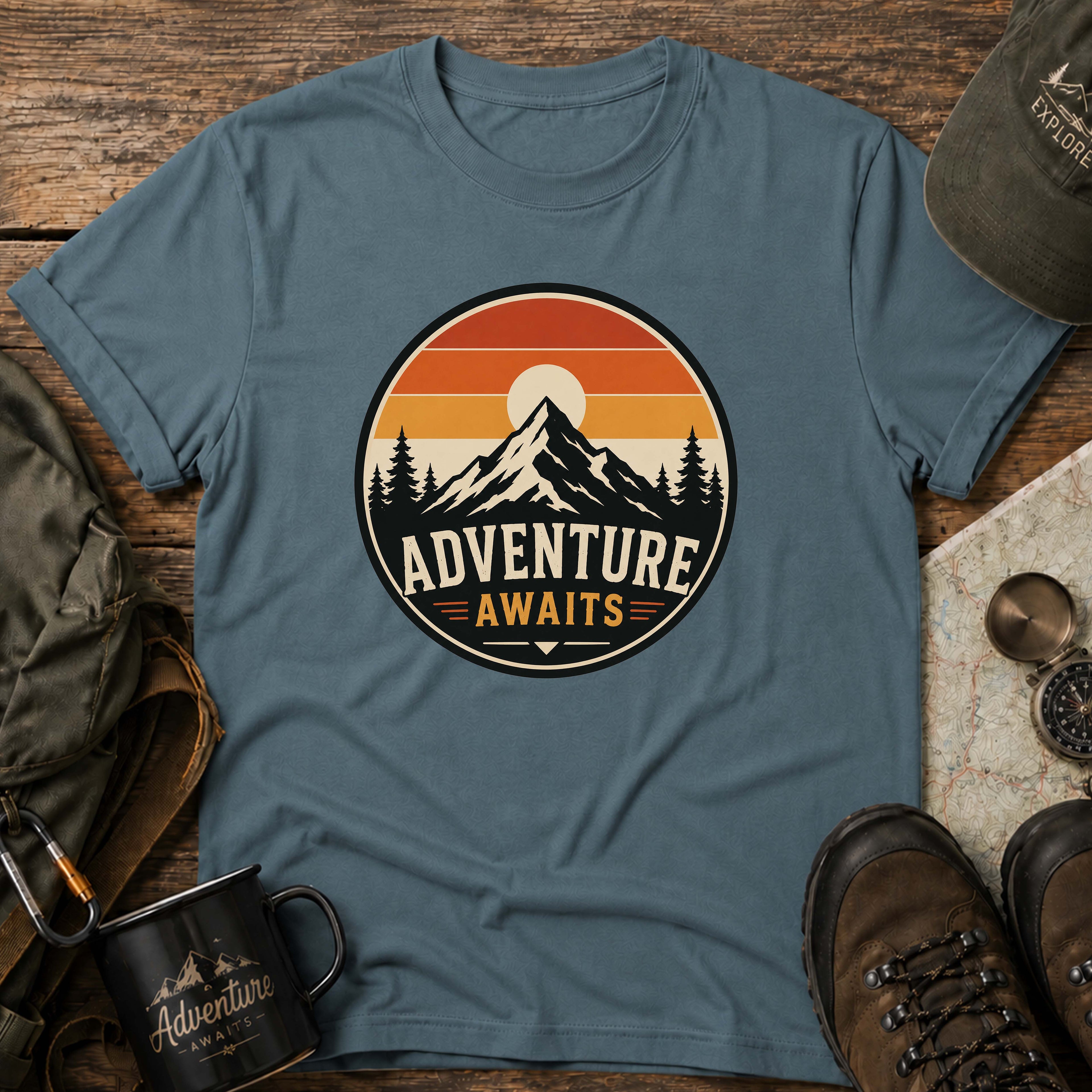 Retro Adventure Awaits T-Shirt