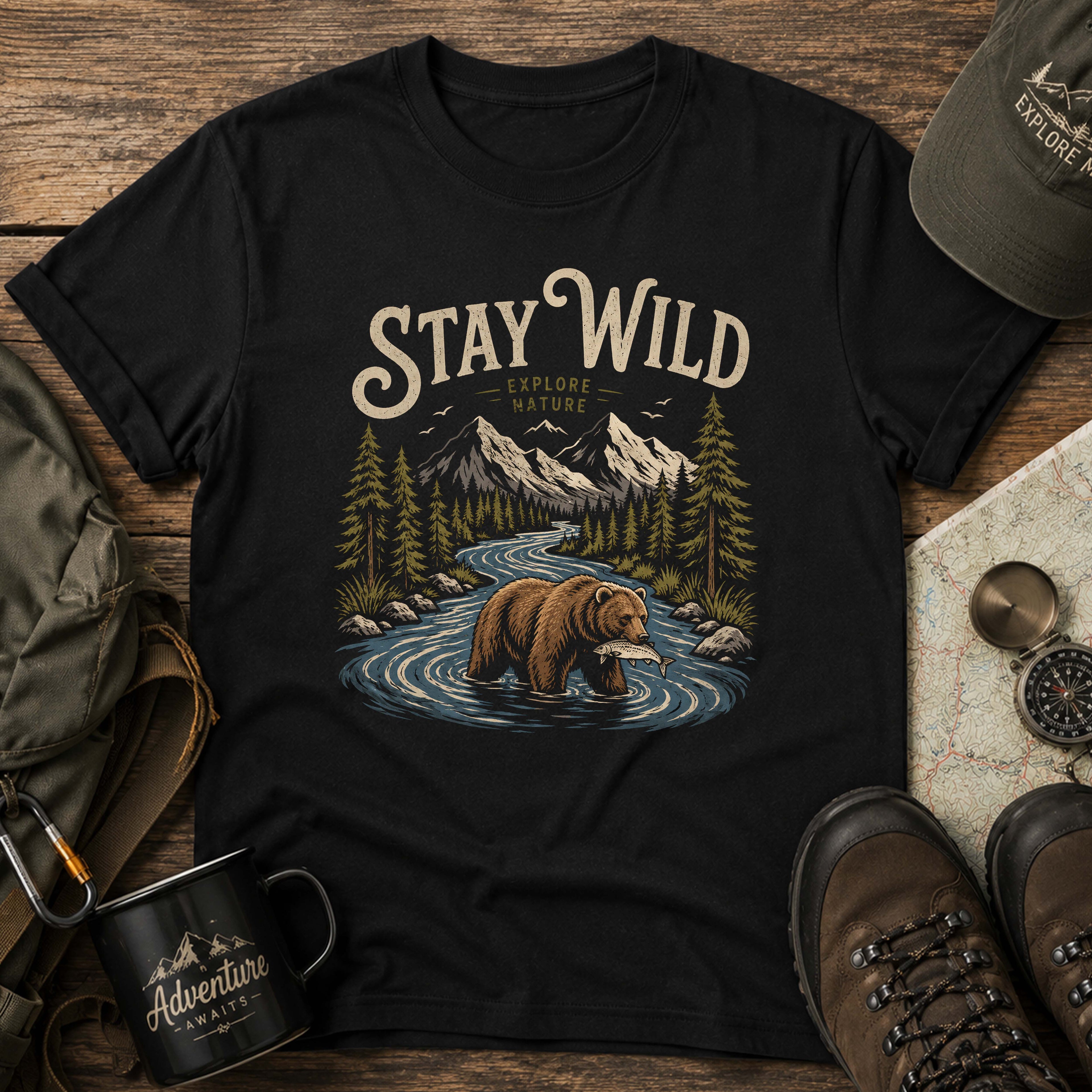 Stay Wild Bear T-Shirt