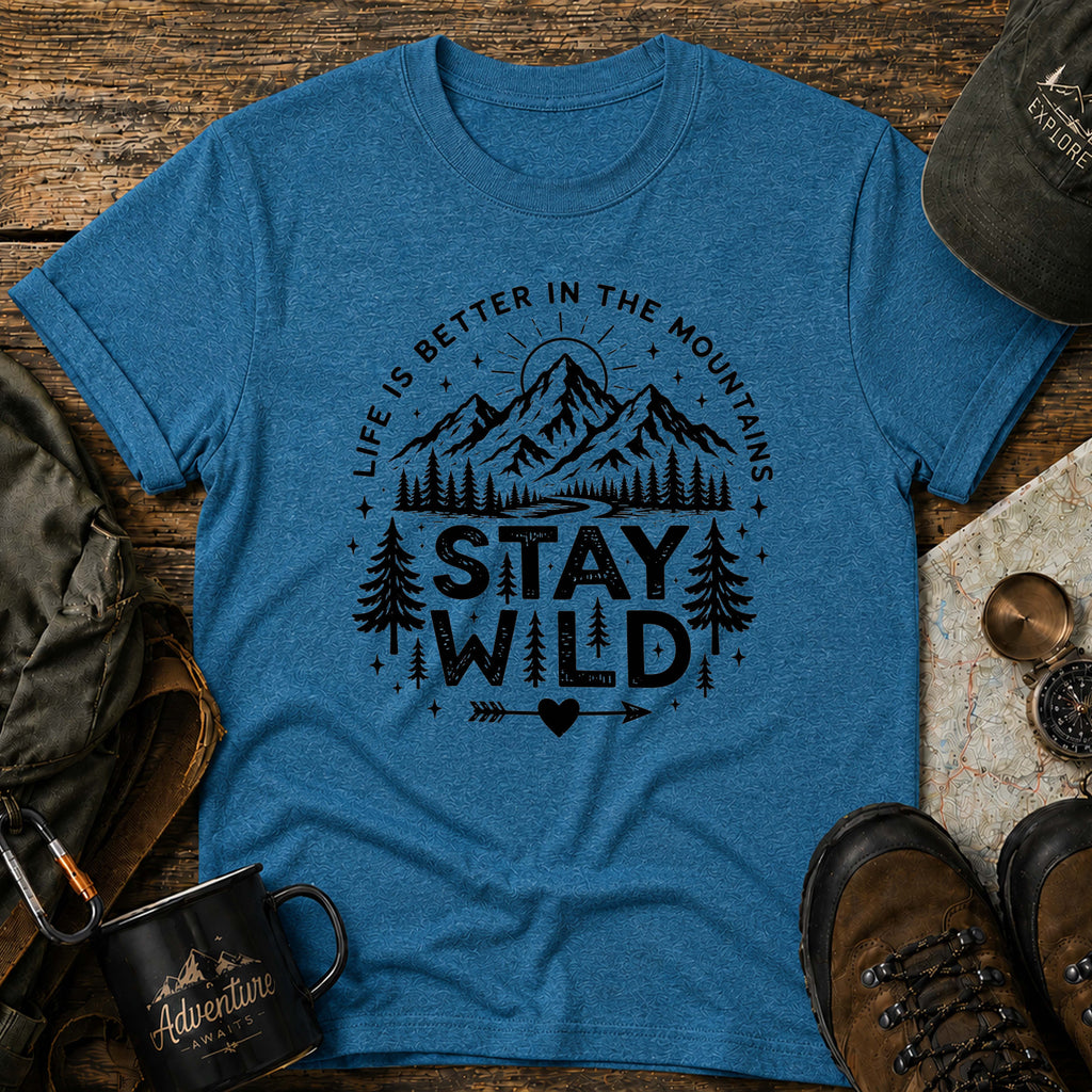 Stay Wild Mountain T-Shirt